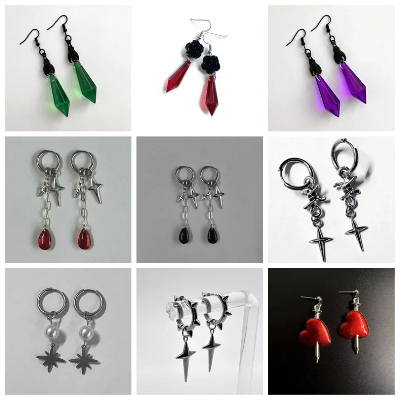 Women'S Vampire Accessories - Gothic Vampire Dark Bat Personalized Earrings