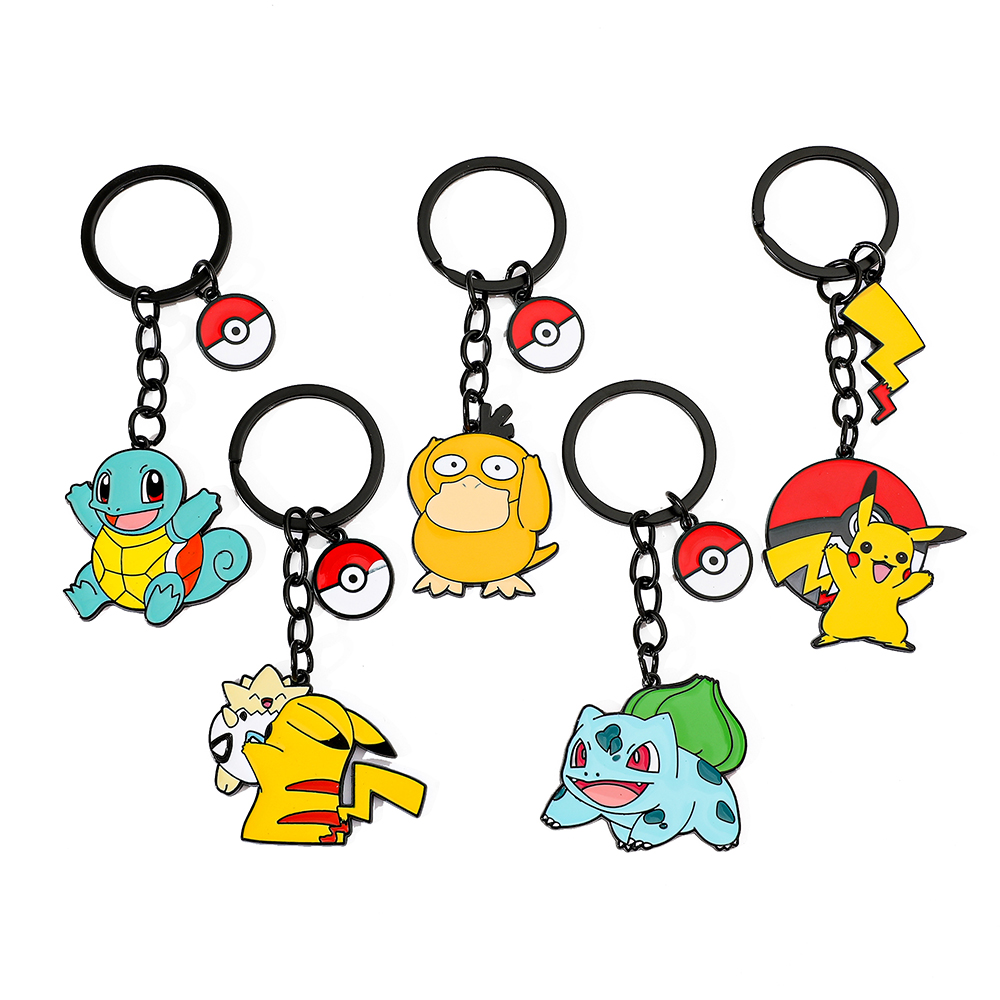 Women Accessories Picture - Kawaii Pokemon Keychain for Boys and