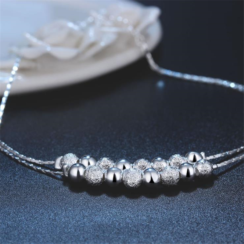 KOFSAC Summer New 925 Sterling - огляд і ціна Beaded Anklet Chain