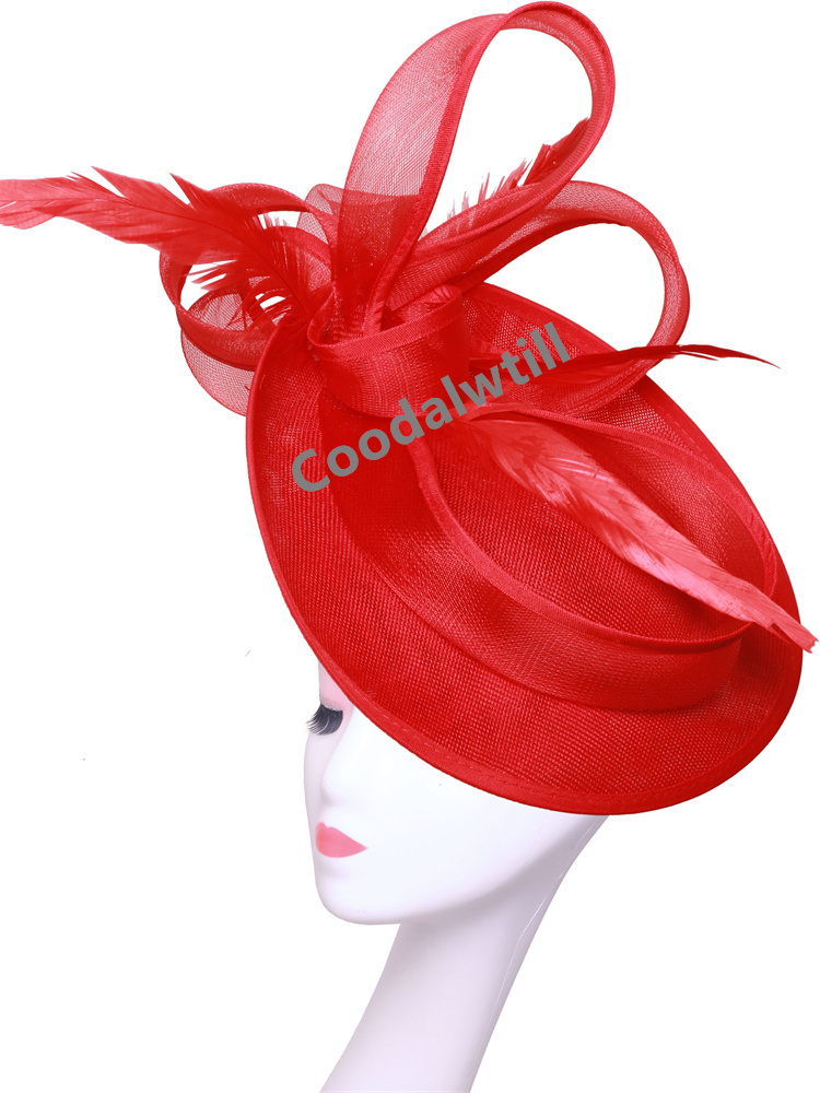 Fancy Feather Derby Church Hat - огляд і ціна Women'S Formal Accessories