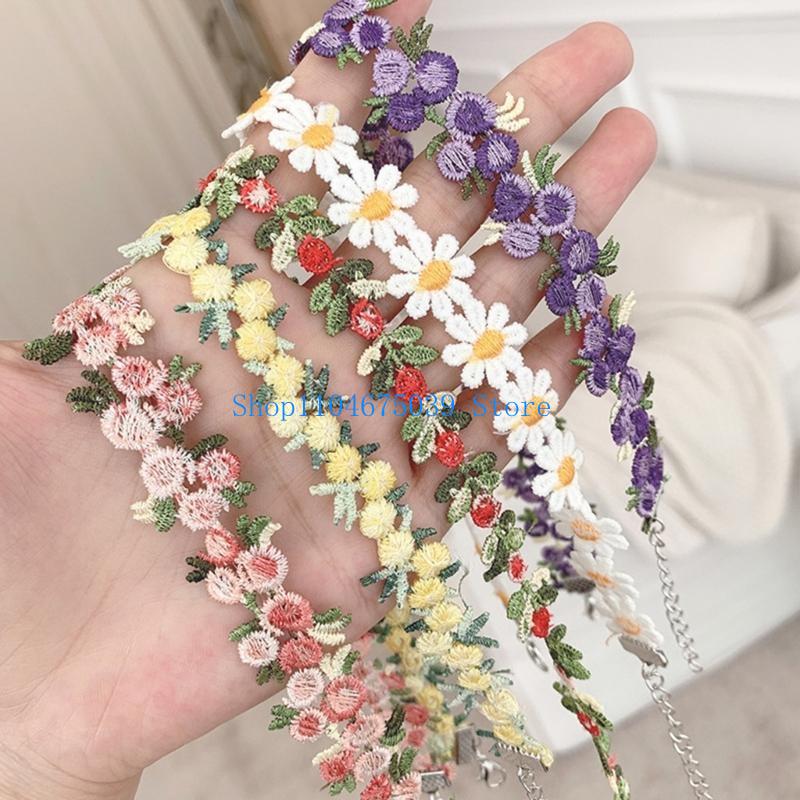 Fashionable Embroidered Flower - огляд і ціна Women Accessories Pk