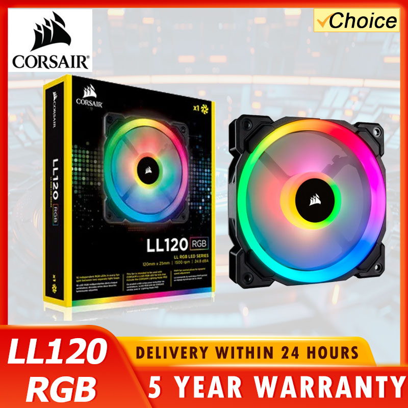 CORSAIR LL120 RGB 120mm Dual L - огляд і ціна Ring Set Adjustable