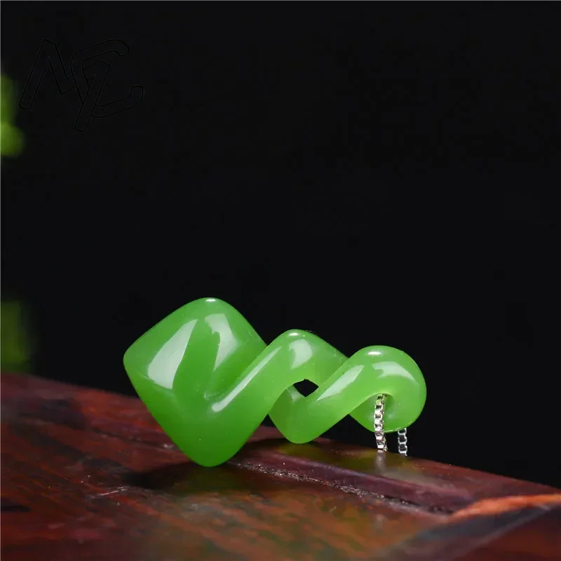 Natural Hetian Jade Green Colo - огляд і ціна Women Accessories Dropshipping
