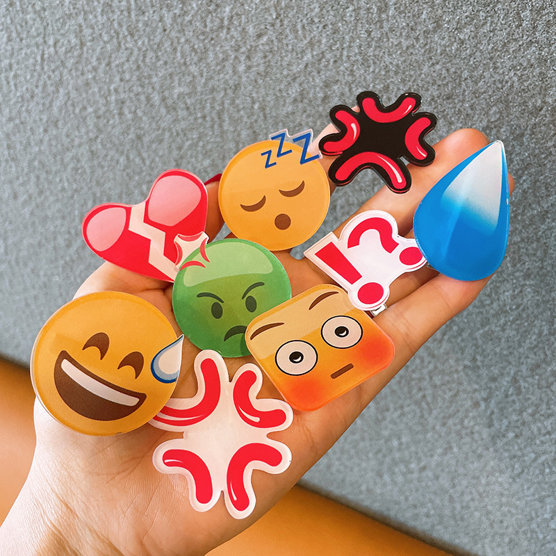 Fashion Emojied Hairpin Speech - огляд і ціна Women Accessories Dropshipping