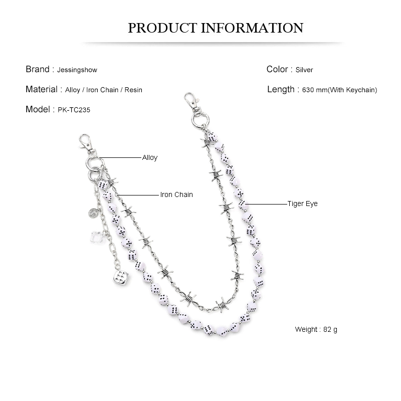 Hip Hop Rock Punk Waist Chain  - огляд і ціна Women Accessories Pk