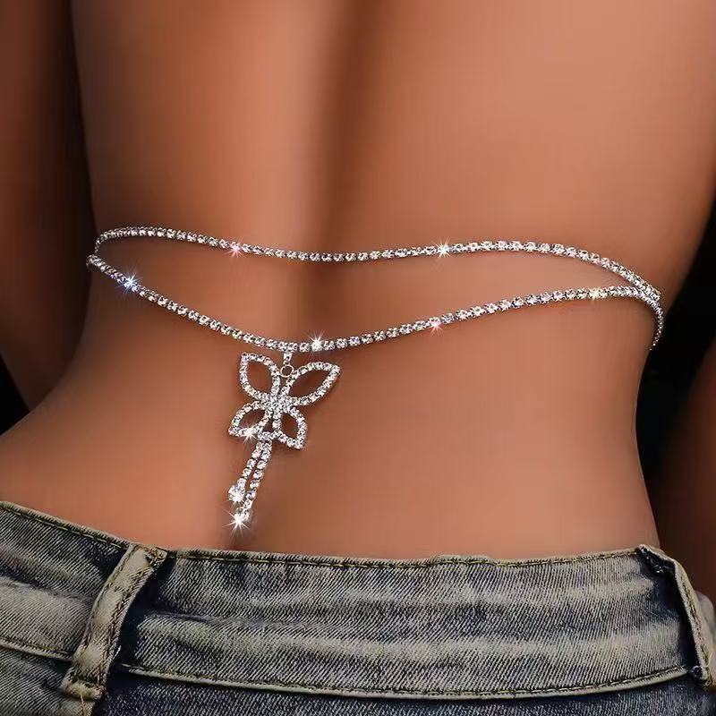 Luxury Rhinestone Double Chain - огляд і ціна Women Accessories Dropshipping