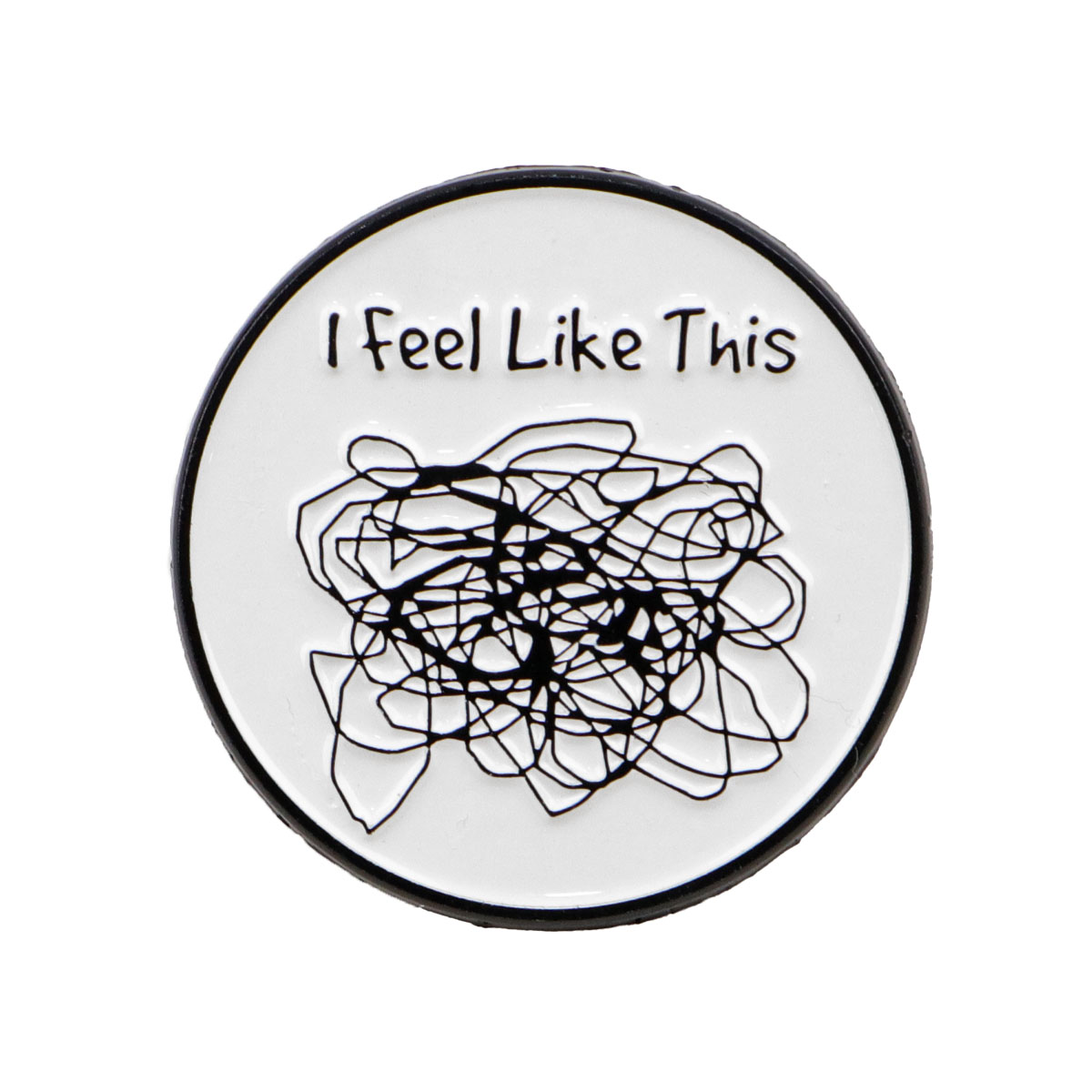 I FEEL LIKE THIS Enamel Pin Ro - огляд і ціна Women Accessories Picture