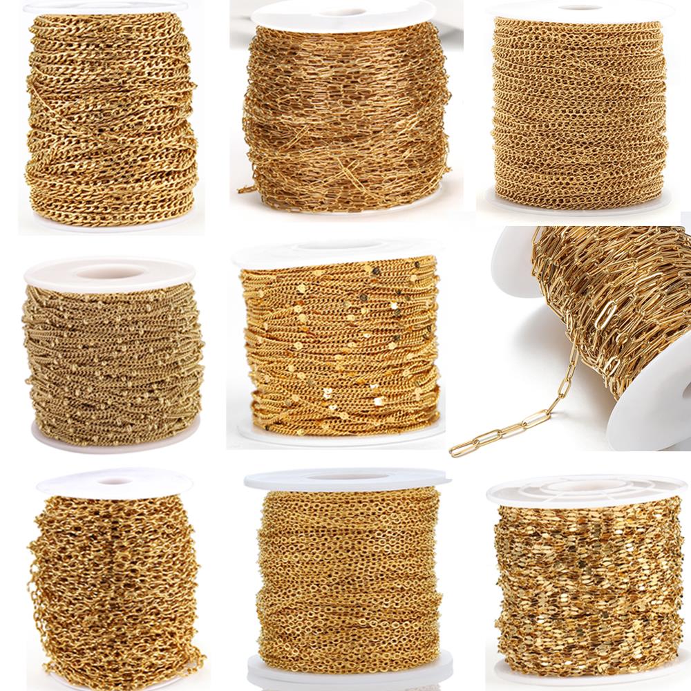 2Meters Stainless Steel Link C - огляд і ціна Beaded Anklet Chain