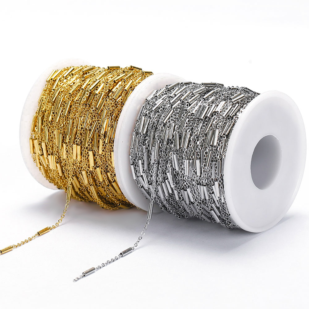 2Meters Stainless Steel Link C - огляд і ціна Beaded Anklet Chain