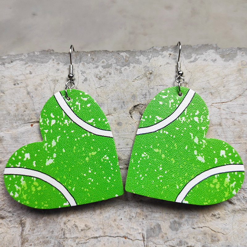 Heart PU Leather Baseball Dang - огляд і ціна Women'S Volleyball Accessories