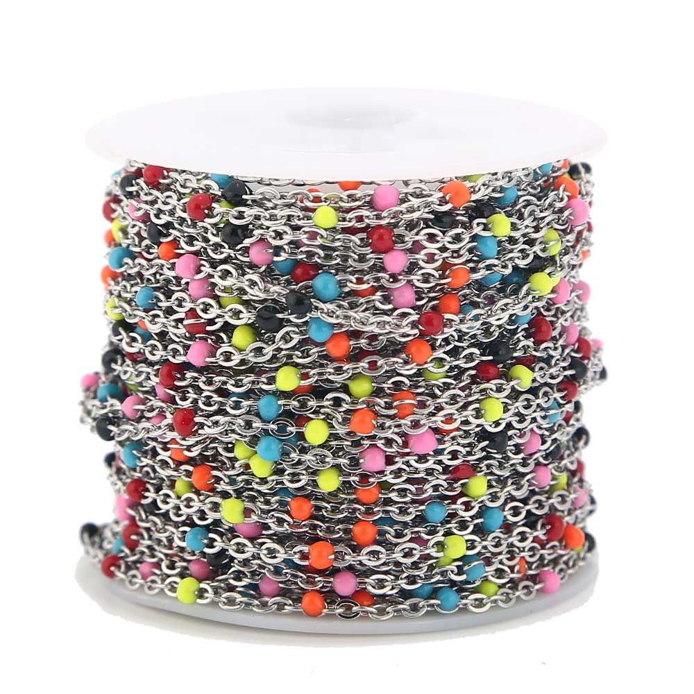 2mm Width 2M Stainless Steel C - огляд і ціна Beaded Anklet Chain