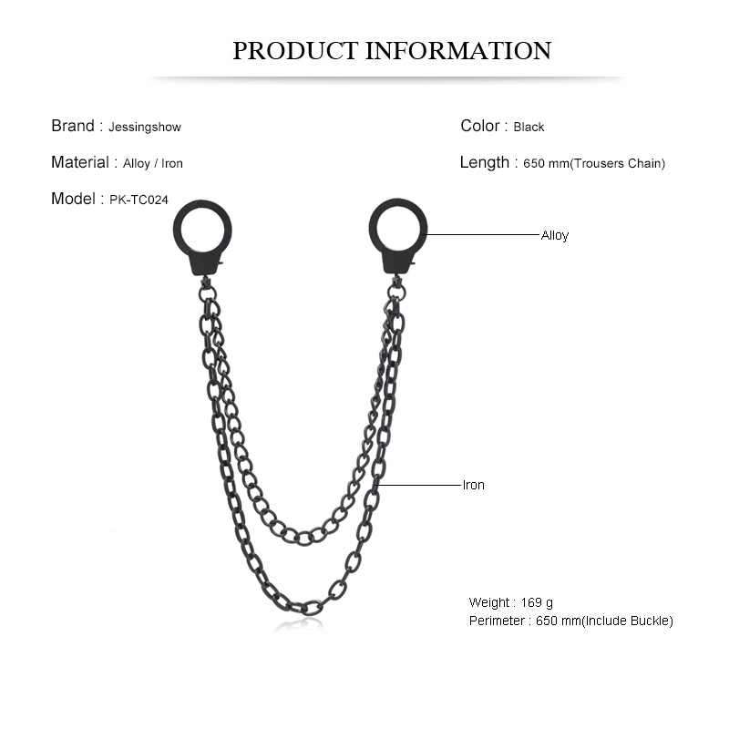 Punk Style Chain On The Jeans  - огляд і ціна Women Accessories Pk