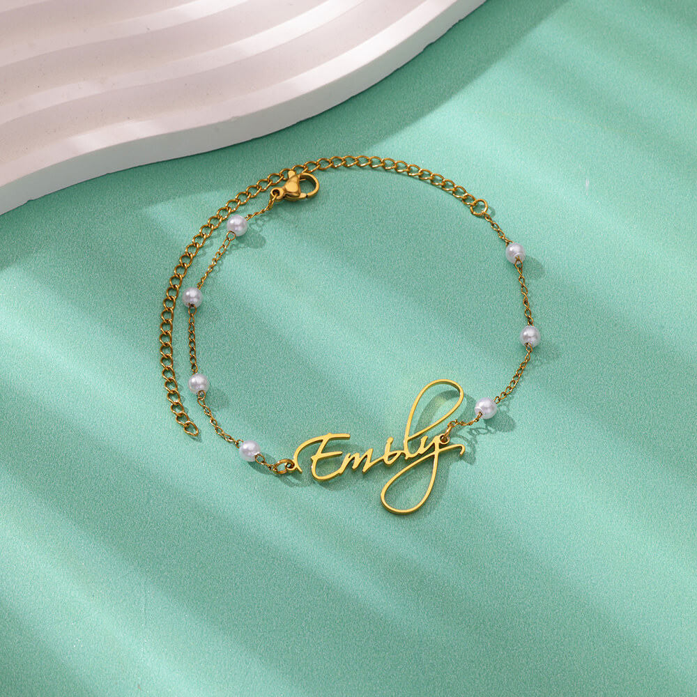 Custom Name Anklets For Women  - огляд і ціна Beaded Anklet Chain