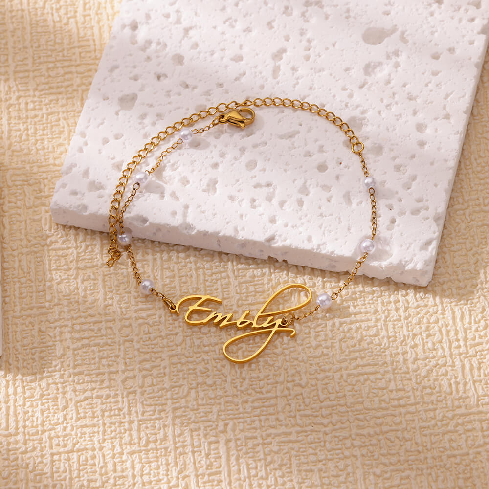 Custom Name Anklets For Women  - огляд і ціна Beaded Anklet Chain
