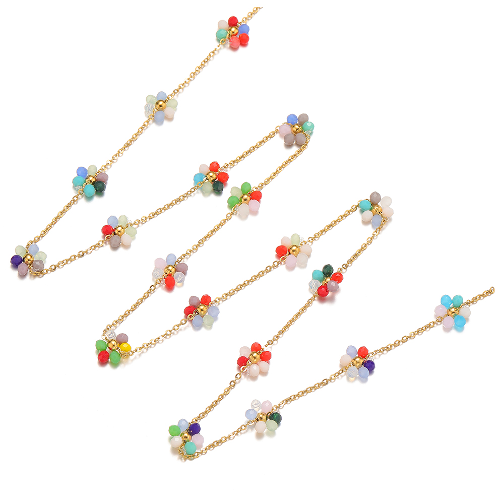1 Meter Stainless Steel Pearl  - огляд і ціна Beaded Anklet Chain