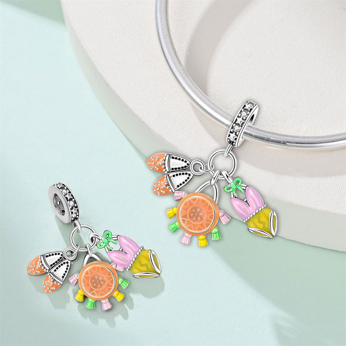 Original Charms Silver Plated  - огляд і ціна Women'S Volleyball Accessories