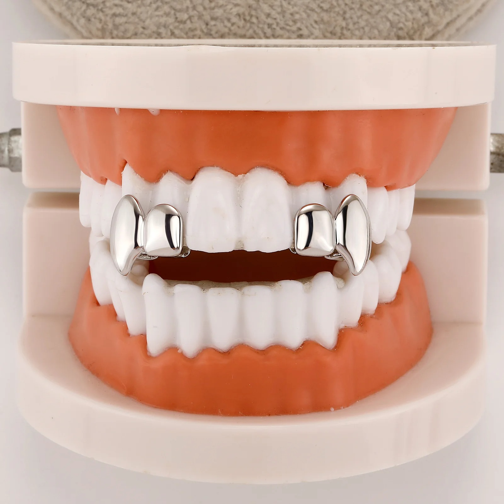 2PCS Vampire DIY Double Fangs  - огляд і ціна Women'S Vampire Accessories