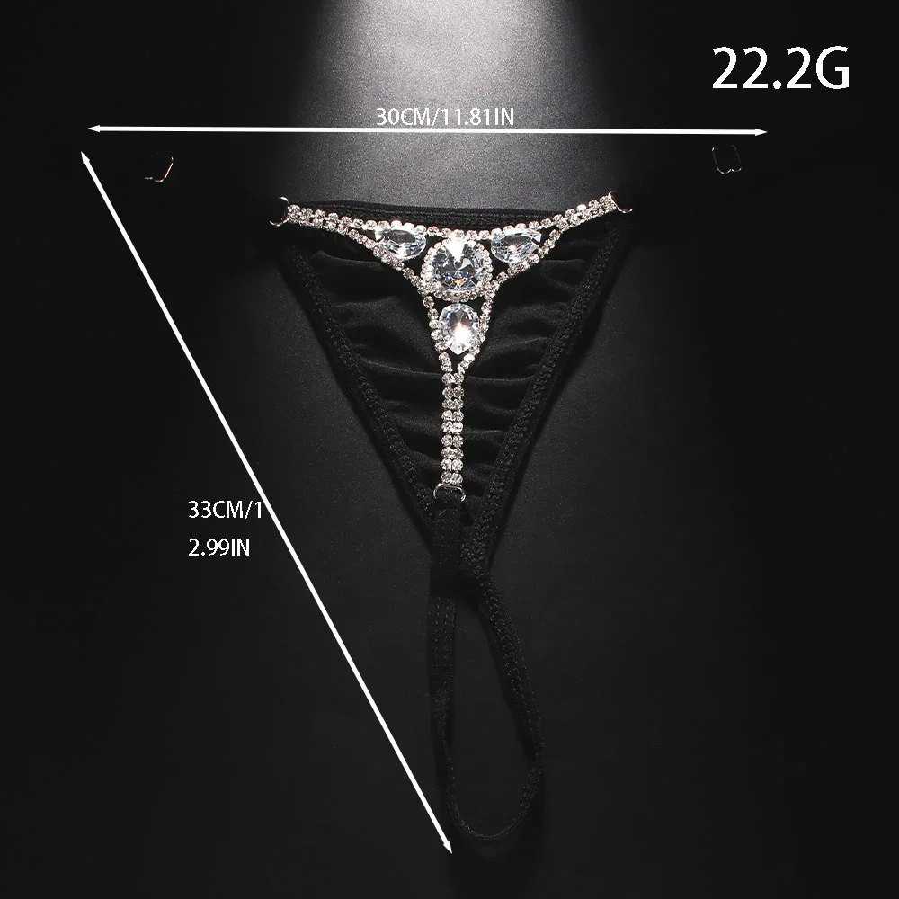 Sexy Round Rhinestone Thong Ad - огляд і ціна Women Accessories Dropshipping
