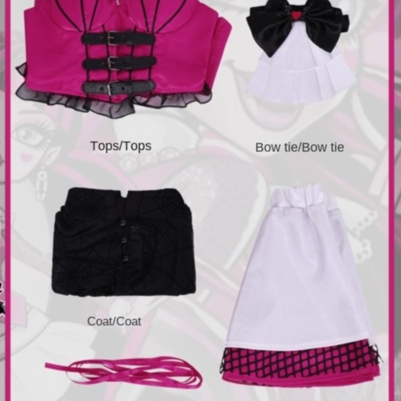 Anime Vampir Draculaura Cospla - огляд і ціна Women'S Vampire Accessories