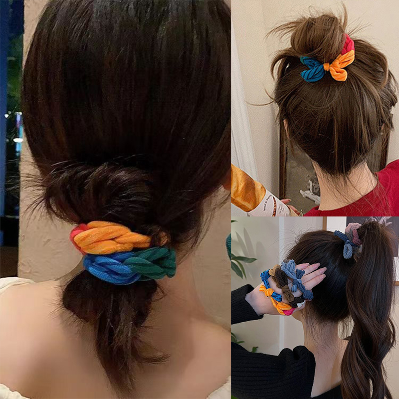 Colorful Hand-Woven Hair Rope  - огляд і ціна Women Accessories Shop Design